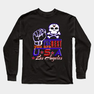 surfing festival in Los Angeles You Are The Best USA Design of sea pirates Long Sleeve T-Shirt